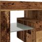 Preview: TV-Schrank mit LED Altholz-Optik 140x36,5x40 cm Holzwerkstoff