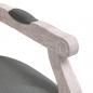 Preview: Esszimmerstuhl Dunkelgrau 54x56x96,5 cm Stoff