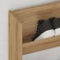 Preview: Wand-Schuhregal Artisan-Eiche 80x18x90 cm Holzwerkstoff