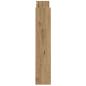 Preview: Wand-Schuhregal Artisan-Eiche 80x18x90 cm Holzwerkstoff
