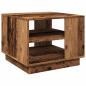 Preview: Couchtisch Altholz-Optik 55x55x42 cm Holzwerkstoff