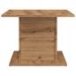 Preview: Couchtisch Artisan-Eiche 55,5x55,5x40 cm Holzwerkstoff