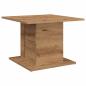 Preview: Couchtisch Artisan-Eiche 55,5x55,5x40 cm Holzwerkstoff