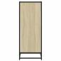 Preview: Schuhregal Sonoma-Eiche 48x38x97,5 cm Holzwerkstoff