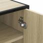 Preview: Schuhregal Sonoma-Eiche 48x38x97,5 cm Holzwerkstoff