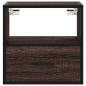 Preview: Wand-Nachttische 2 Stk. Braun Eichen-Optik 40x31x39,5 cm