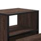 Preview: Wand-Nachttische 2 Stk. Braun Eichen-Optik 40x31x39,5 cm