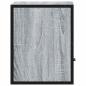 Preview: Wand-Nachttische 2 Stk. Grau Sonoma 40x31x39,5 cm