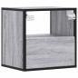 Preview: Wand-Nachttische 2 Stk. Grau Sonoma 40x31x39,5 cm