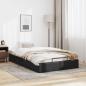 Preview: Ottoman-Bett ohne Matratze Schwarz 120x200 cm Kunstleder