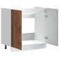 Preview: Spülenunterschrank Kalmar Altholz-Optik 80x46x81,5 cm