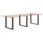 Preview: Couchtischbeine U-Form 3 Stk. Anthrazit 80x(72-73) cm Stahl