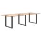 Preview: Couchtischbeine U-Form 3 Stk. Anthrazit 90x(72-73) cm Stahl