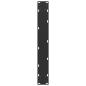 Preview: Couchtischbeine U-Form 2 Stk. Schwarz 60x(72-73) cm Stahl