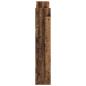 Preview: Schuhregal Wandmontage Altholz-Optik 80x18x90 cm Holzwerkstoff