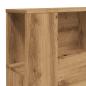 Preview: Kopfteil mit Stauraum Artisan-Eiche 160x18,5x103,5 cm