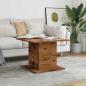 Preview: Couchtisch Altholz-Optik 55,5x55,5x40 cm Holzwerkstoff