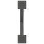 Preview: Couchtischbeine X-Form 2 Stk. Anthrazit 60x(30-31) cm Stahl
