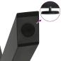 Preview: Couchtischbeine X-Form 2 Stk. Anthrazit 60x(30-31) cm Stahl