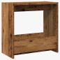 Preview: Beistelltisch Altholz-Optik 50x26x50 cm Holzwerkstoff