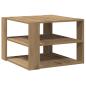 Preview: Couchtisch Artisan-Eiche 58x58x40 cm Holzwerkstoff