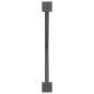 Preview: Esstischbeine X-Form 2 Stk. Anthrazit 90x(72-73) cm Stahl