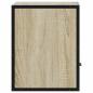 Preview: Wand-Nachttische 2 Stk. Sonoma-Eiche 40x31x39,5 cm
