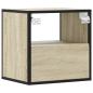 Preview: Wand-Nachttische 2 Stk. Sonoma-Eiche 40x31x39,5 cm