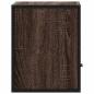 Preview: Wand-Nachttisch Braun Eichen-Optik 40x31x39,5 cm