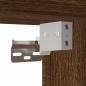 Preview: Wand-Nachttisch Braun Eichen-Optik 40x31x39,5 cm