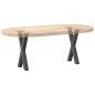 Preview: Couchtischbeine X-Form 2 Stk. Anthrazit 38x(42-43) cm Stahl