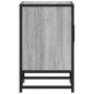 Preview: Nachttische 2 Stk. Grau Sonoma 40x31x50 cm Holzwerkstoff Metall
