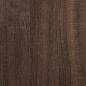 Preview: Nachttisch Braun Eichen-Optik 40x34,5x60cm Holzwerkstoff Metall