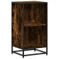 Preview: ARDEBO.de - Bücherregal Räuchereiche 40x35x76 cm Holzwerkstoff