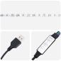 Preview: Wand-Nachttisch mit LED-Leuchten Grau Sonoma