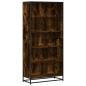 Preview: Bücherregal Räuchereiche 80,5x35x170,5 cm Holzwerkstoff