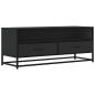 Preview: TV-Schrank Schwarz 100x34,5x40 cm Holzwerkstoff und Metall