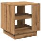 Preview: Couchtisch Artisan-Eiche 40x40x43 cm Holzwerkstoff