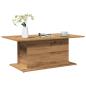 Preview: ARDEBO.de - Couchtisch Artisan-Eiche 102x55,5x40 cm Holzwerkstoff