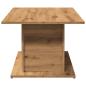 Preview: Couchtisch Artisan-Eiche 102x55,5x40 cm Holzwerkstoff