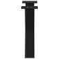 Preview: Couchtischbeine X-Form 2 Stk. Schwarz 60x(42-43) cm Stahl