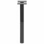 Preview: Couchtischbeine X-Form 2 Stk. Anthrazit 28x(42-43) cm Stahl