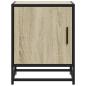 Preview: Nachttische 2 Stk. Sonoma-Eiche 40x31x50cm Holzwerkstoff Metall