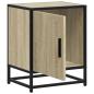 Preview: Nachttische 2 Stk. Sonoma-Eiche 40x31x50cm Holzwerkstoff Metall