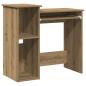 Preview: Schreibtisch mit Regal Artisan-Eiche 84x40x78cm Holzwerkstoff