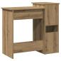 Preview: Schreibtisch mit Regal Artisan-Eiche 84x40x78cm Holzwerkstoff