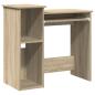Preview: Schreibtisch mit Regalen Sonoma-Eiche 84x40x78 cm Holzwerkstoff