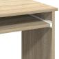 Preview: Schreibtisch mit Regalen Sonoma-Eiche 84x40x78 cm Holzwerkstoff