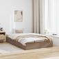 Preview: Ottoman-Bett ohne Matratze Cappucino 120x190cm Kunstleder