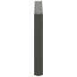 Preview: Couchtischbeine U-Form 2 Stk. Anthrazit 70x(42-43) cm Stahl
